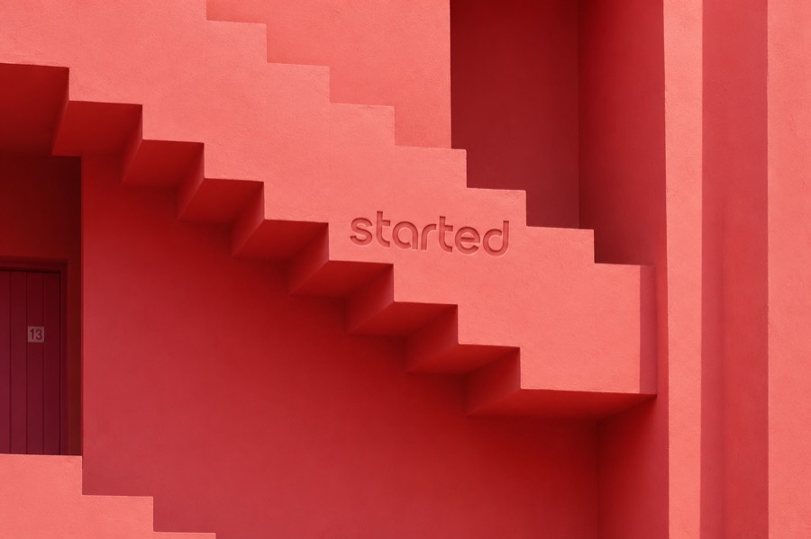 started Collage Testbild